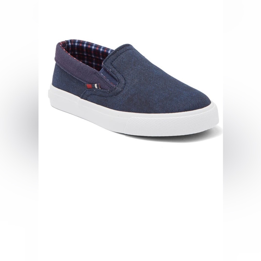 Ben Sherman Boy’s Jayme Slip on Sneaker in Navy| Size: 2
